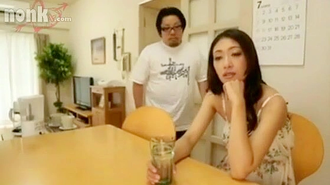 Uncle Absence Leads to Steamy Encounter in Kitchen with Aunt Reiko