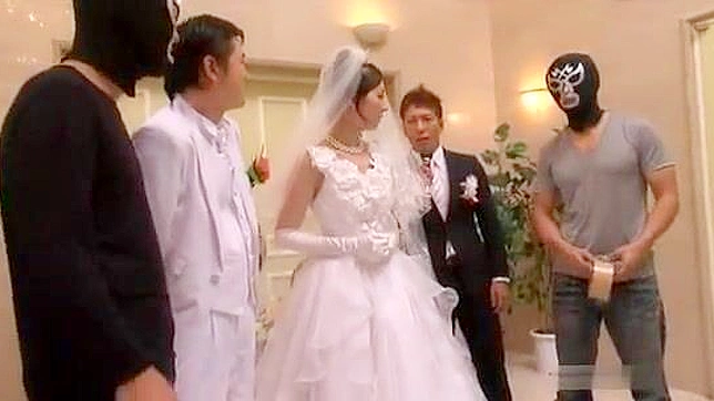 Gang Fuck Disrupts Idyllic Japanese Wedding