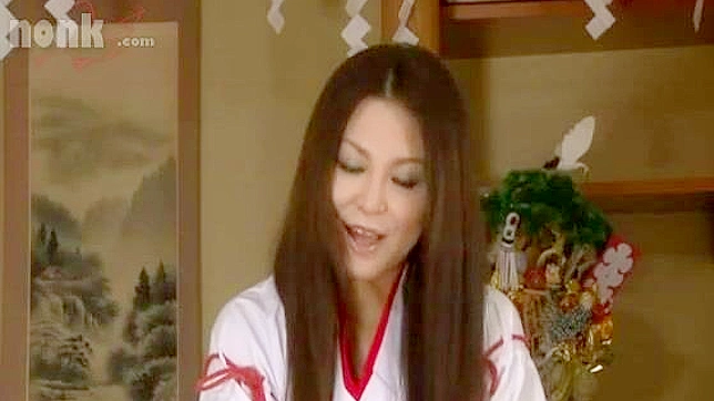 Asians Porn Video - Busty Airi Ai in Kimono Busted Masturbating Gives Blowjob and Titjob UNCENSORED
