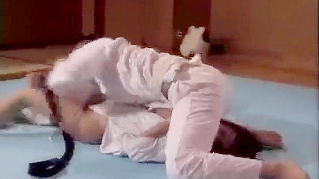 Asians Female Karate Master Gets Dominated by Stud