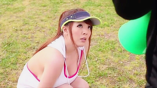 Busty Jogging Girl Hitomi Tanaka Gangbanged In the Park