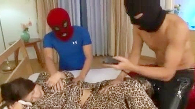 Nippon MILF Gets Banged by Masked Men in UNCENSORED Fuck Fantasy