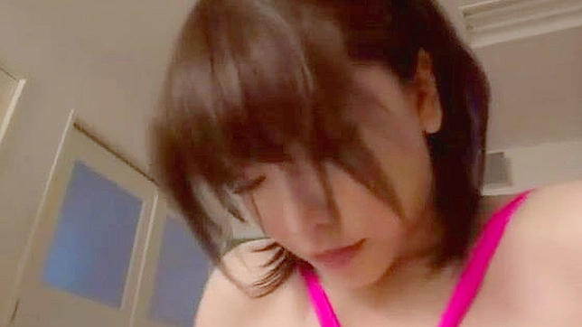 Anri Okita Hot Milf Teacher Gets Double penetrated by students in swimsuits