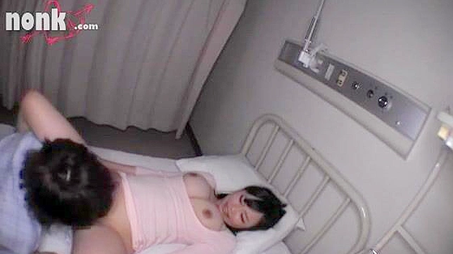 病院内での性犯罪-巨乳患者が睡眠中に他の患者に体を触られる