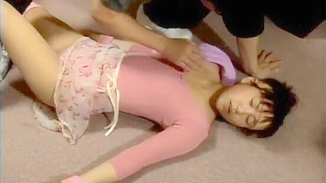 Chloroformed and Fucked by an Intruder - A Flexible Housewife Surprise during her Fitness Routine