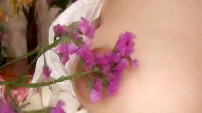 Busty Riris Ayaka in Kimono gets fucked UNCENSORED, caught masturbating by her brother