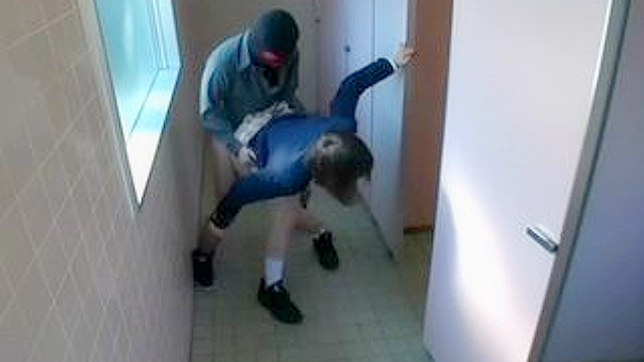Masked Man ravishes teen schoolgirl in public toilet
