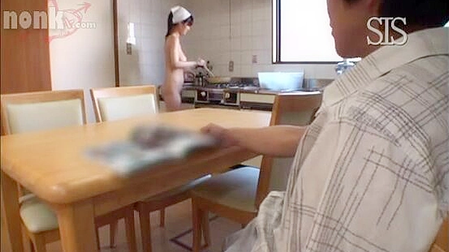 Sayuki Sensual Services - A Busty Naked Housekeeper Secret to Pleasing Her Boss