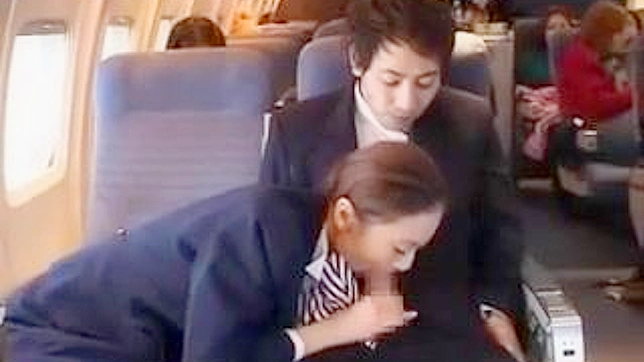 Tekoki Treat by Asian Flight Attendant in Mid-Air