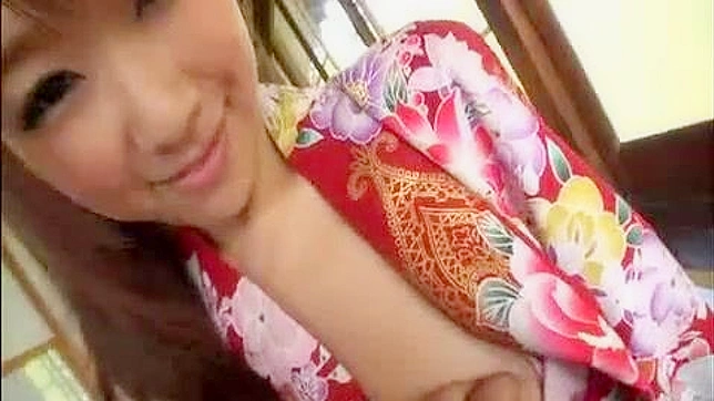 UNCENSORED Creampie for Hitomi Sweet Pussy in Kimono