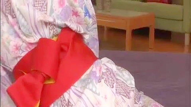 UNCENSORED Hentai Porn Video - Hikaru Shiina in Kimono Gets Fucked