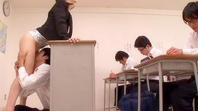 Anri Okita Sensual Classroom - Busty Teacher Orgasmic Lesson