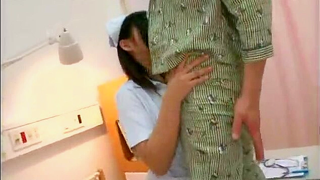 Momo Naughty Nurse Play - Busty Aid for Patient Hardness