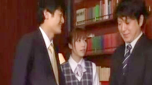 Japanese Secretary Aiko Endo Double Cock Handling & Creampie Orgy
