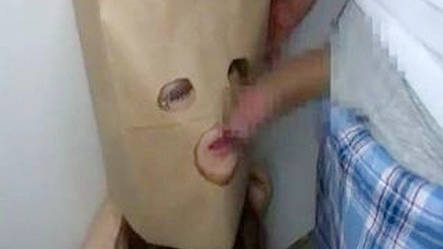 Asian Porn Video - Exploring the Art of Face Fucking with a Paper Bag