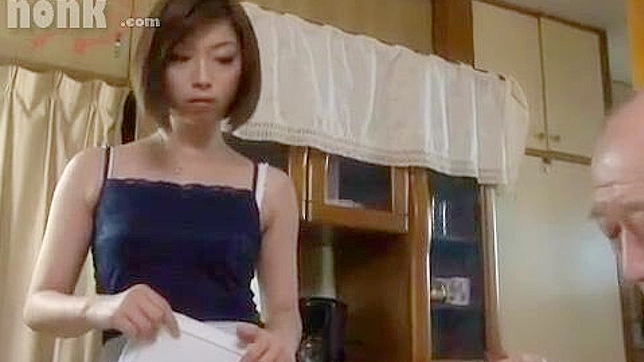 Taboo Family Affair - Daughter-in-law Kaoru and her elderly father-in-law forbidden passion