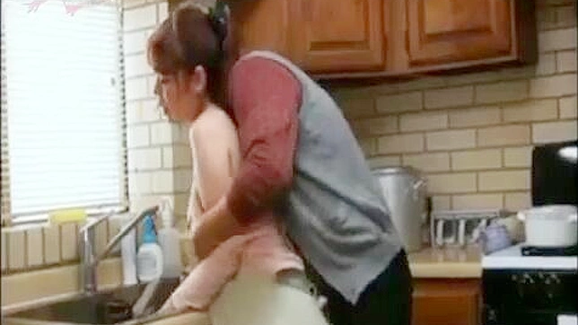 Incestuous Betrayal in the Kitchen - Father-in-law attacks daughter-in-law while son is away