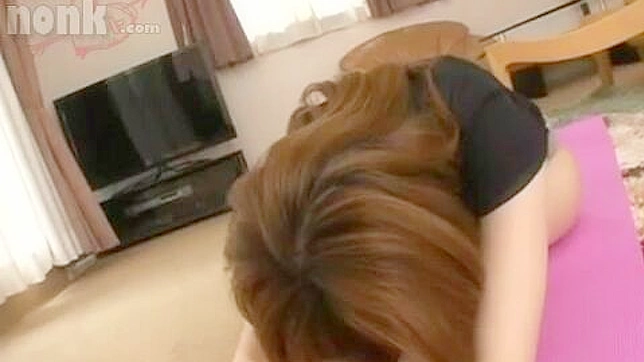 Japan Wife Hot Sex Session while hubby was away