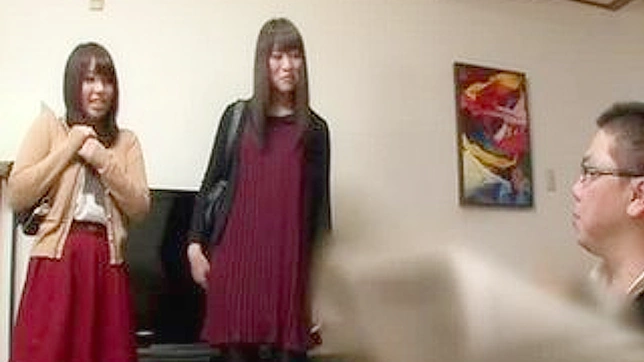 Sexy Teen Gets Naughty with her girlfriend Dad in Japan