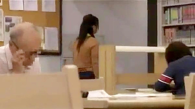 Grope & Fuck at Library - Nippon Teen in Jeans