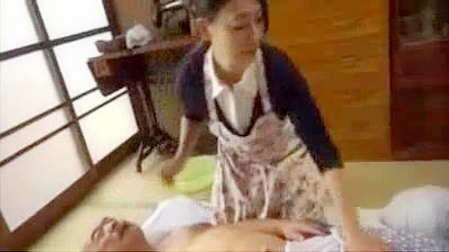 Taboo Family Affair - DIL Nurses Elderly FIL in Raw Scene