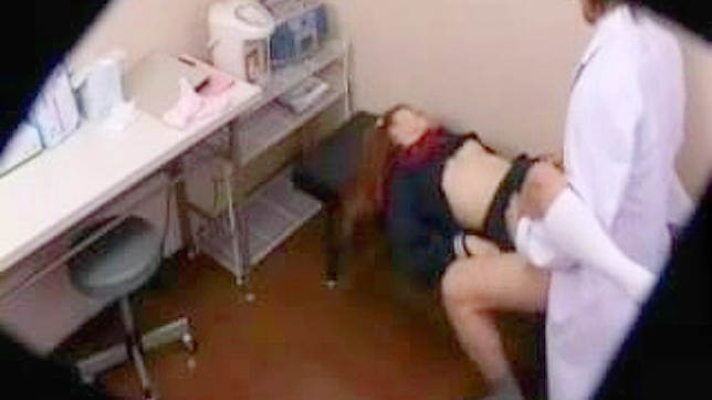 Spycam Captures Pervy Doc Intimate Exam on Naughty Nurse
