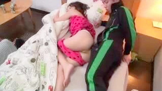 Incestuous Slumber Party Sex with Dad Snoozing Neighbor