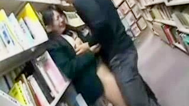 Grope and Fuck at Library - Japanese Schoolgirl Secret Sex Life