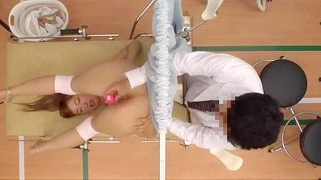 JAV Gymnast Intimate Examination Ends in Rough Sex