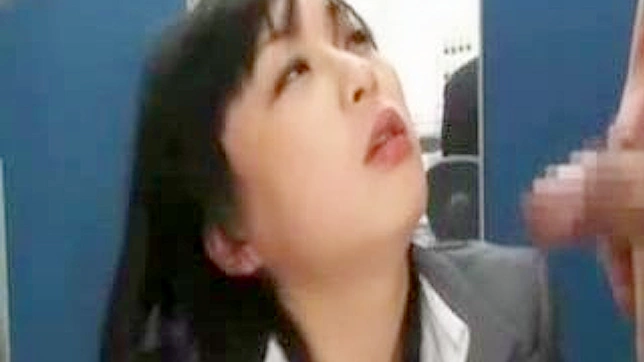 Grope in Bank - Busty Japanese Businesswoman Secret Desires Exposed