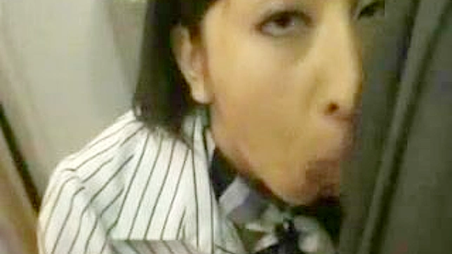 Asian Train Stewardess Naughty Punishment