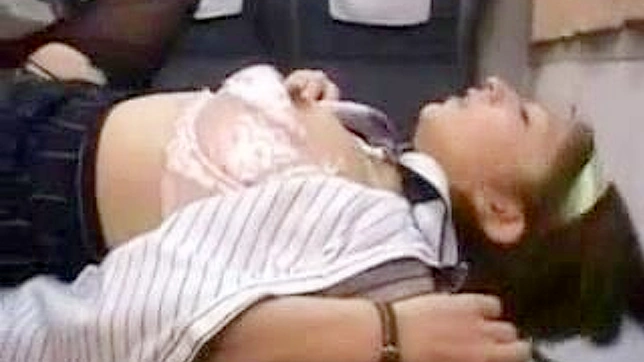 Asian Train Stewardess Naughty Punishment