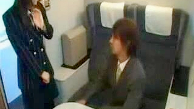 Asian Train Stewardess Naughty Punishment