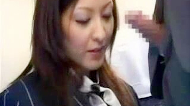 Asian Train Stewardess Naughty Punishment