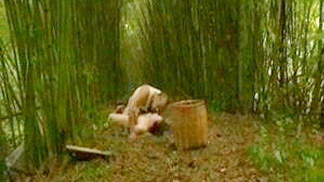 Fantasy Fuck in Woods with Village Cripple and Knocked down Woman