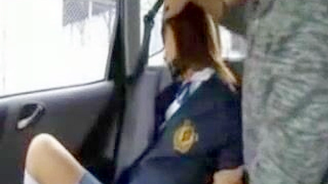 Oriental Schoolgirl Wild Car Sex