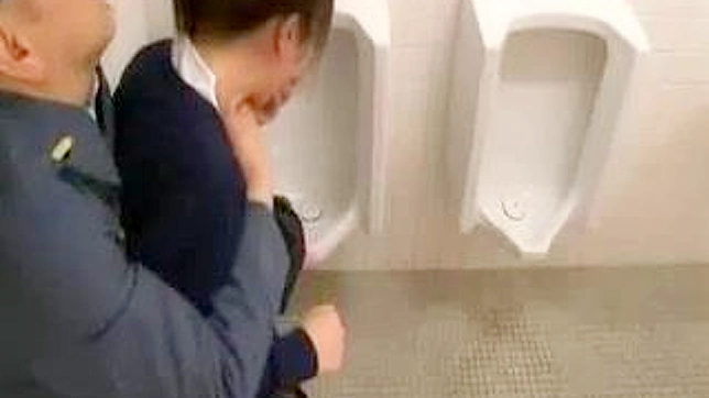 Public Exposure - Cop Uses JAV Girl in Toilet
