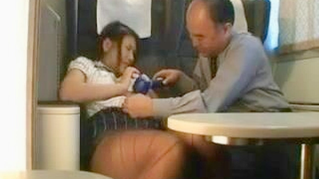 Pervy Passenger Plows Train Stewardess in Wild Sex Romp