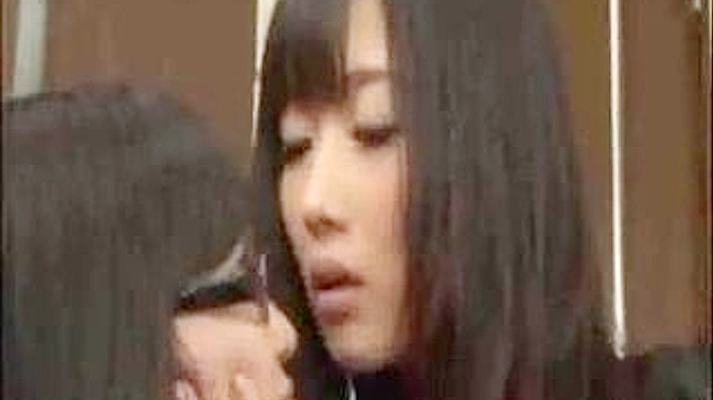 Sister Secret lover shocks Nippon girl in steamy threesome