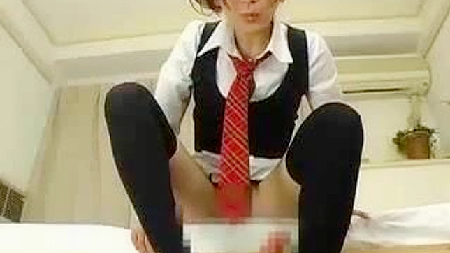 Sensual Footplay by Japan Schoolgirls