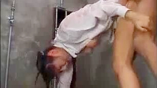 Sexy Nippon Babe Gets Wet and Wild in Steamy Bathroom Romp