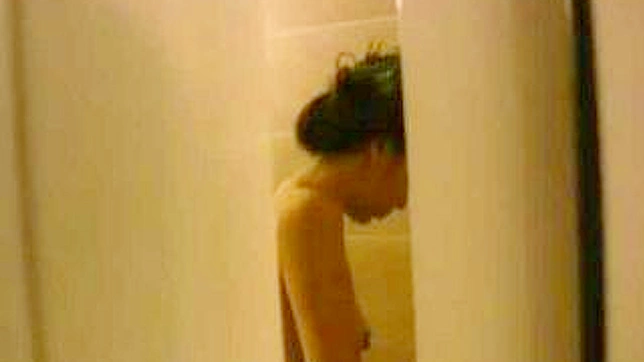 Mature JAV Mother Caught in Steamy Shower