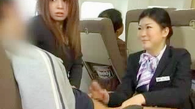 Tokyo Tease - Air Hostess Gives Full Service to Horny Customer