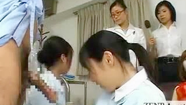 奇妙な日本医師の手コキテクニックによるペニス測定の珍しい研究