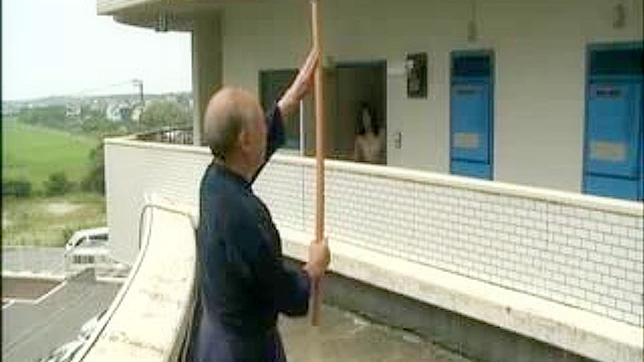 Elderly man assault on woman in Japan