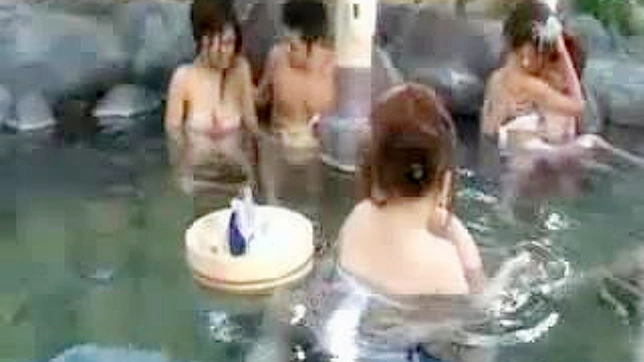 Outdoor Foreplay Party with Group of Asians
