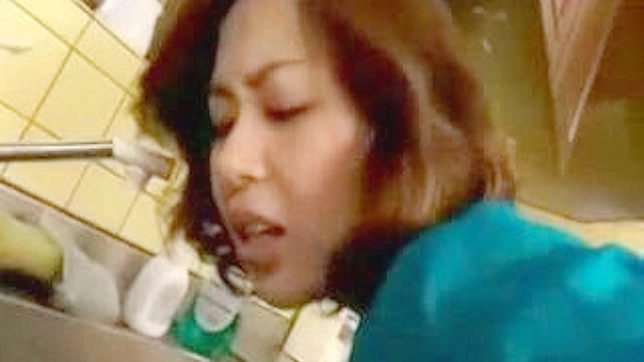 Nippon MILF Gets Wild in Kitchen