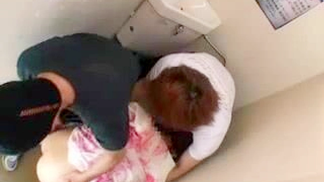 日本の公衆トイレでの痴漢とファック