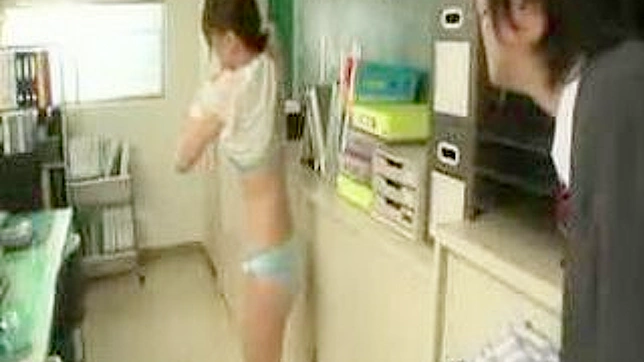 Naughty Nude Cleaning - A Teen Secret Job in Japan