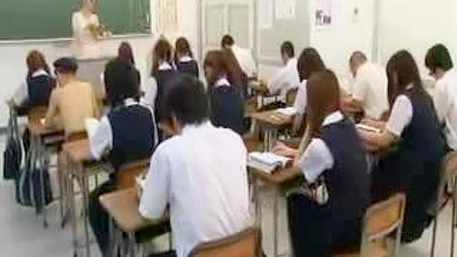 Nippon Schoolboy Public Masturbation Excites Classmates